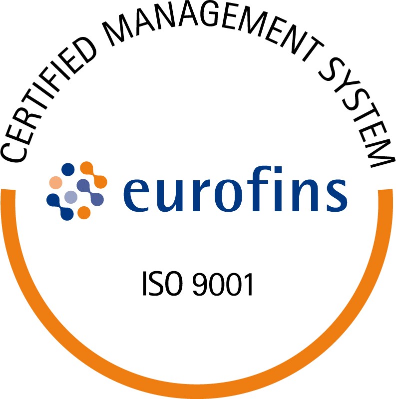 eurofins certified management system logo